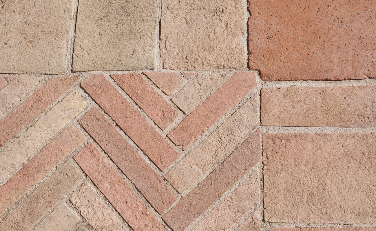 pavimento in cotto fatto a mano